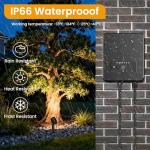 SOROP 12W Waterproof Landscape Lighting Kit, 12-Pack