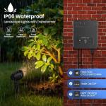 CRODIAL Low Voltage LED Landscape Lighting Kit