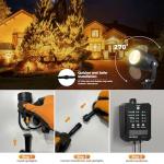 COLOER 8 Pack Low Voltage Landscape Lighting Kit