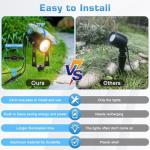 YASIZESOU Low Voltage Landscape Lighting Kit, 8-Pack