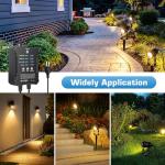 YASIZESOU Low Voltage Landscape Lighting Kit, 8-Pack