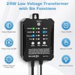 YASIZESOU Low Voltage Landscape Lighting Kit, 8-Pack