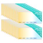 Aphyni 24 Pack 2x4 Dimmable LED Panel Lights
