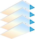 4 Pack 2x4 Dimmable LED Flat Panel Lights