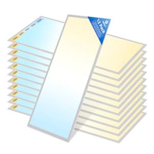 Aphyni 12-Pack 2x4 Dimmable LED Flat Panels