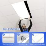 Dimmable 6 Pack 2x4 LED Flat Panel Lights