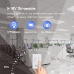 Dimmable 2x4 LED Flat Panel Light Fixture