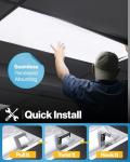 Sunco 12-Pack Dimmable 2x4 LED Flat Panels