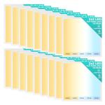 Aphyni 18 Pack Dimmable 2x2 LED Flat Panels