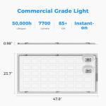 Aphyni 12-Pack 2x4 Dimmable LED Flat Panels