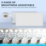 Deamoris 6-Pack Dimmable 2x4 LED Flat Panel Lights