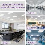 4 Pack 2x4 LED Dimmable Flat Panel Lights