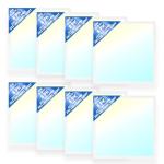 8-Pack 2x2 LED Flat Panel Light Fixture