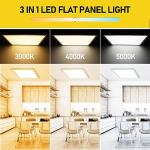 12-Pack Dimmable 2x2 LED Ceiling Lights