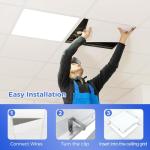 4 Pack Dimmable 2x2 LED Flat Panel Lights