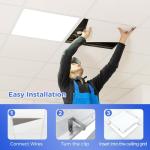 48 Pack Dimmable 2x2 LED Flat Panel Lights