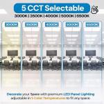 2x2 FT Dimmable Color Selectable LED Flat Panels