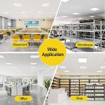 12-Pack Dimmable 2x2 LED Ceiling Lights