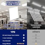 12-Pack 2x2 Adjustable LED Flat Panel Lights