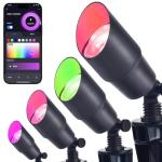 Smart RGB Landscape Lighting Kit with Remote Control