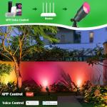 Smart RGB Landscape Lighting Kit with Remote Control