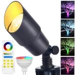 Smart RGB Landscape Spot Lights with Remote Control