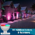 iYogaled RGB Color Changing LED Landscape Lights