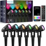 AngelHalo Smart Color Changing Landscape Spotlights - 6 Pack
