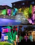 12W RGB Color Changing LED Landscape Lights, 2 Pack