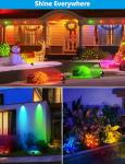 12W RGBW Color Changing LED Landscape Lights 4-Pack