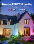 TakThree Smart LED Landscape Lights - Color Changing Spotlights