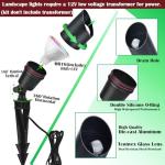 Smart RGB Landscape Lighting Kit with Remote Control