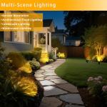 Smart RGB LED Spotlights with Remote Control – 10 Pack