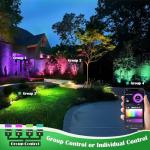 Smart RGB Landscape Lighting Kit with Remote Control