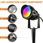 RGBW Color Changing LED Landscape Lights with Remote