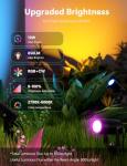 TakThree Smart LED Landscape Lights - Color Changing Spotlights