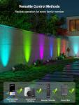 AngelHalo Smart Color Changing Landscape Spotlights - 6 Pack