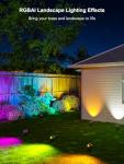 AngelHalo Smart Color Changing Landscape Spotlights - 6 Pack