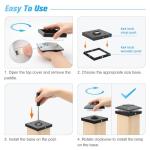 12-Pack Solar Post Cap Lights for Outdoor Use