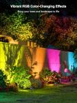 AngelHalo Smart Color Changing Landscape Spotlights - 6 Pack