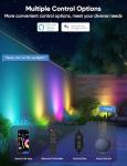Smart Color Changing Outdoor Spot Lights - 4 Pack
