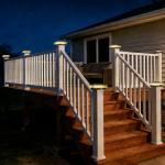 BTFarm 4x4 Solar Post Cap Lights - 4 Pack