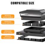 12 Pack Solar Post Cap Lights for Outdoor Use