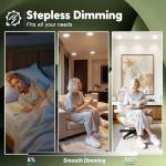 FREELICHT 24 Pack 4 Inch 5CCT Ultra-Thin LED Recessed Ceiling Light with Junction Box, 2700K/3000K/3500K/4000K/5000K Selectable, 700LM Brightness, Dimmable Canless Wafer Downlight, 10WEqv90W-ETL&FCC