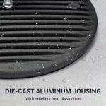 XYCN 6 Pack 150W UFO Led High Bay Light,120VAC,21050LM 5000K Daylight Area Lighting,IP66 Waterproof 650W MH/HPS with Plug Commercial Bay Lighting for Warehouse/Shop/Workshop/Barn/Gym/Factory