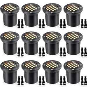 SUNVIE 12W Ultra Bright Landscape LED Well Lights