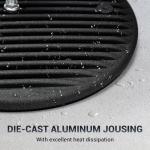 XYCN 200W UFO Led High Bay Light,120VAC,5000K Daylight Commercial Bay Lighting,IP66 Waterproof,30500LM,850W MH/HPS with Plug Area Lighting for Warehouse/Shop/Workshop/Barn/Gym/Factory