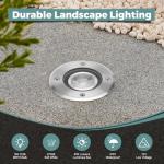 Low Voltage LED Landscape Well Lights - 6 Pack