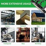 Flakeeper LED High Bay Light 150W, 22500 LM with US Plug 5ft Cable (150LM/W), 5000K Daylight, Waterproof, UFO Commercial Warehouse Workshop Factory Barn Garage Area Lighting Fixture, 2 Pack