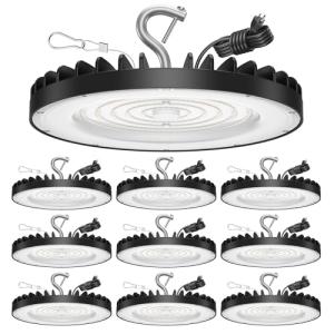 10 Pack 200W UFO LED High Bay Lights